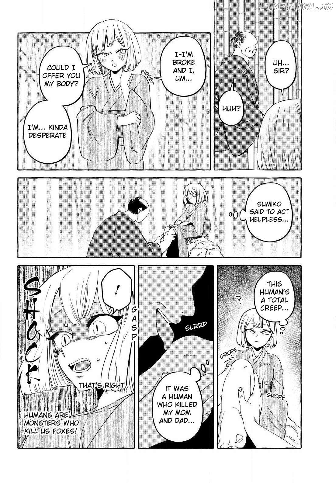 [Iwatobi Neko] Fox-faced Couple Komen Fuufu 狐面夫婦 Ch. 17-24 [English] - Page 28