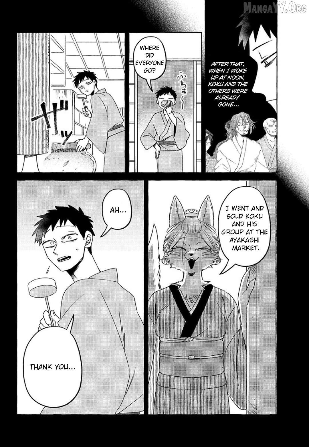 [Iwatobi Neko] Fox-faced Couple Komen Fuufu 狐面夫婦 Ch. 17-24 [English] - Page 40