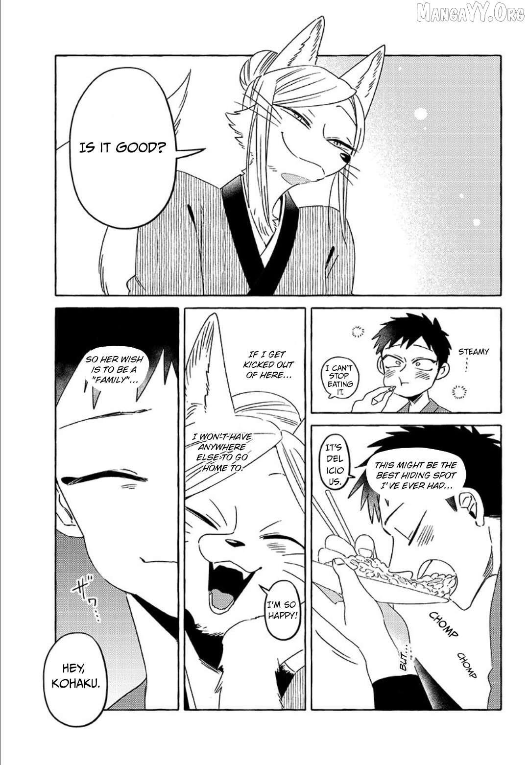 [Iwatobi Neko] Fox-faced Couple Komen Fuufu 狐面夫婦 Ch. 17-24 [English] - Page 45