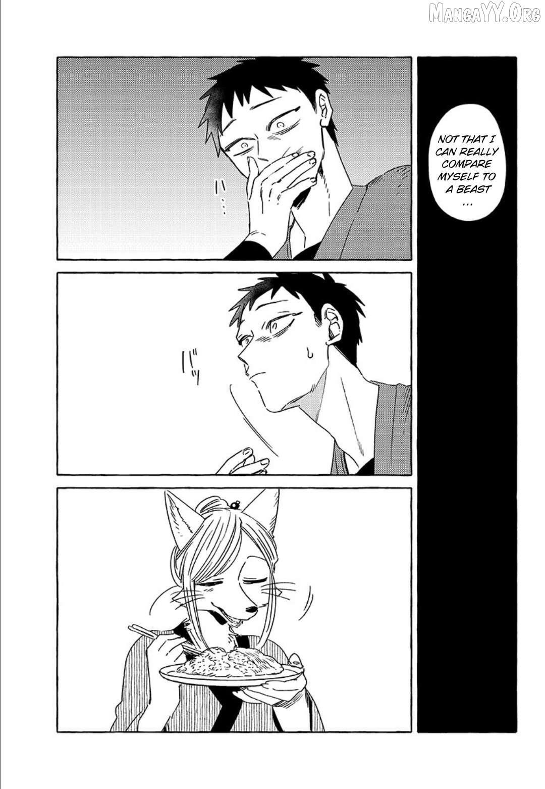 [Iwatobi Neko] Fox-faced Couple Komen Fuufu 狐面夫婦 Ch. 17-24 [English] - Page 48