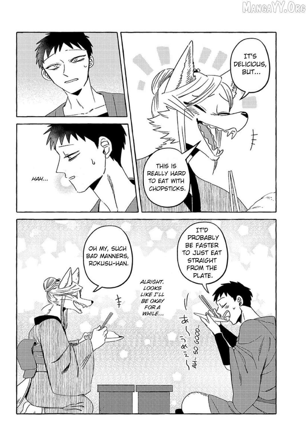[Iwatobi Neko] Fox-faced Couple Komen Fuufu 狐面夫婦 Ch. 17-24 [English] - Page 50