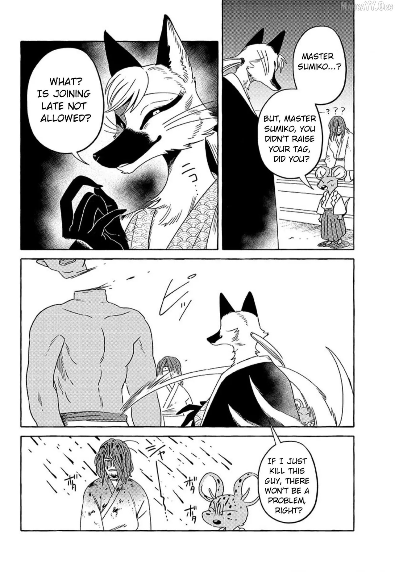 [Iwatobi Neko] Fox-faced Couple Komen Fuufu 狐面夫婦 Ch. 17-24 [English] - Page 60