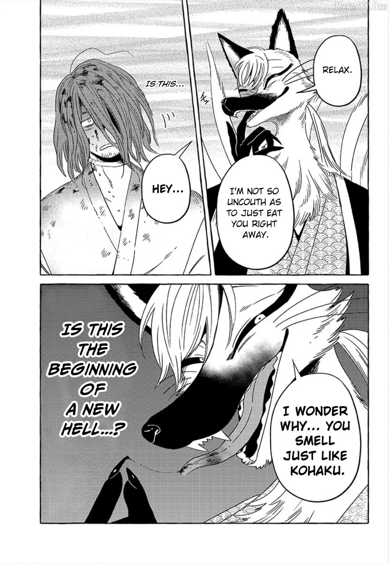 [Iwatobi Neko] Fox-faced Couple Komen Fuufu 狐面夫婦 Ch. 17-24 [English] - Page 61
