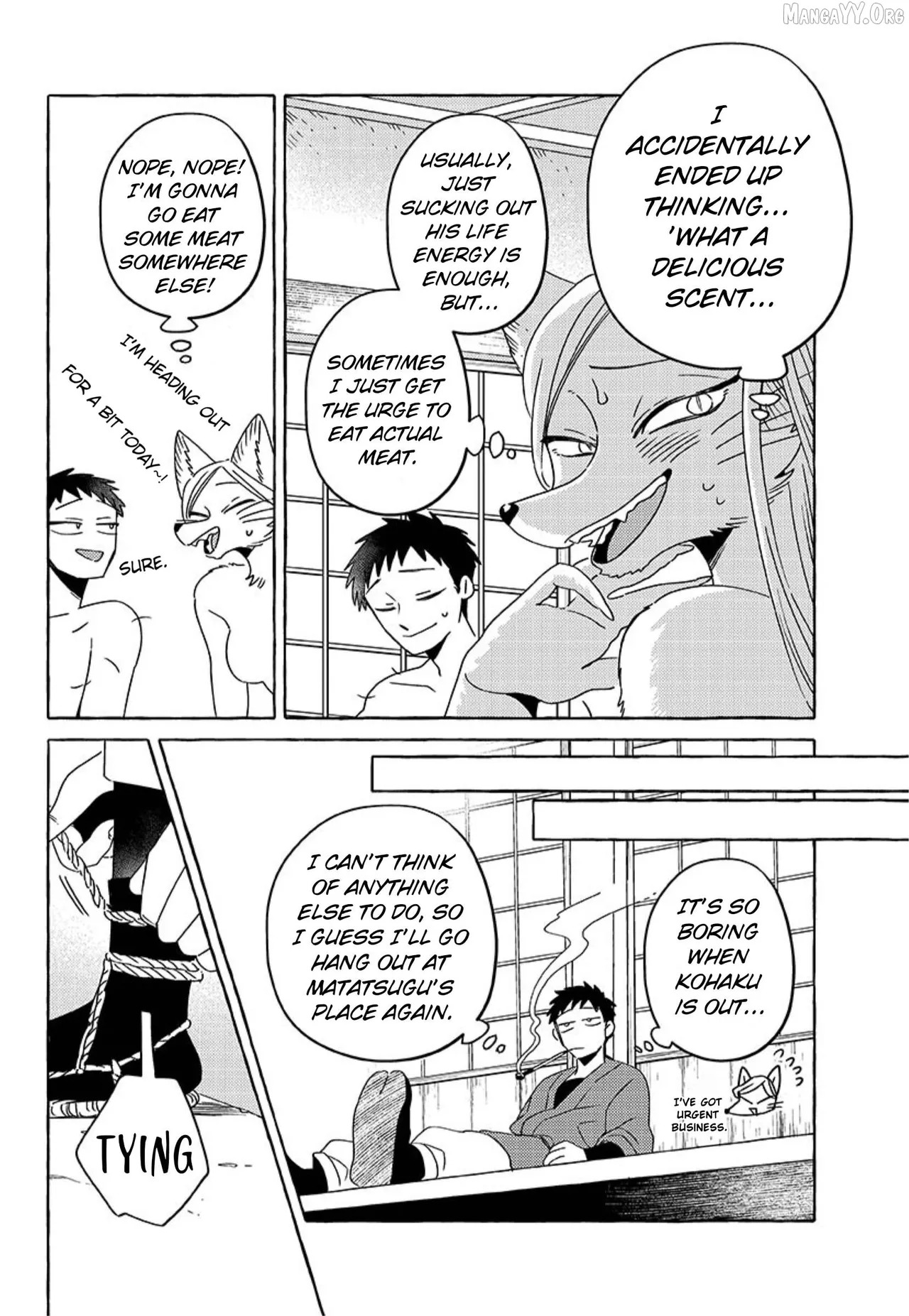 [Iwatobi Neko] Fox-faced Couple Komen Fuufu 狐面夫婦 Ch. 17-24 [English] - Page 72
