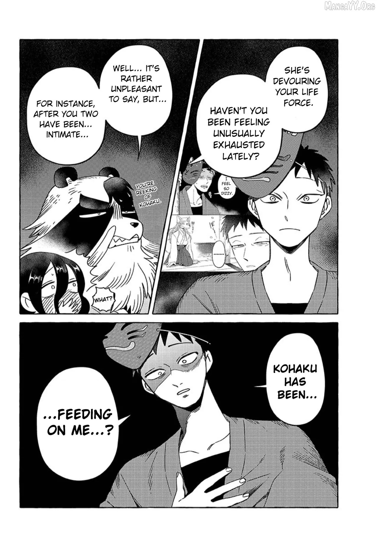 [Iwatobi Neko] Fox-faced Couple Komen Fuufu 狐面夫婦 Ch. 17-24 [English] - Page 82