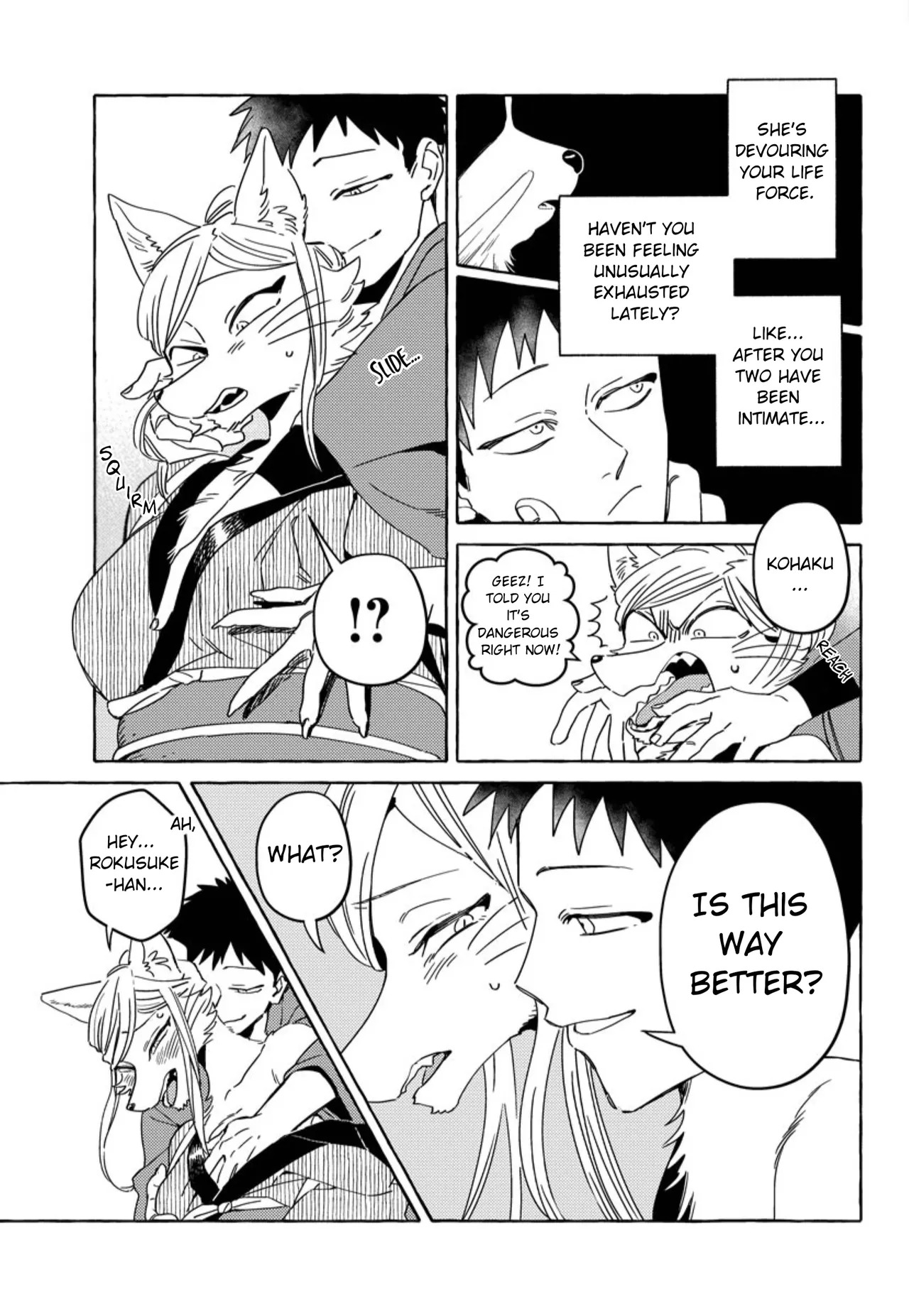 [Iwatobi Neko] Fox-faced Couple Komen Fuufu 狐面夫婦 Ch. 17-24 [English] - Page 91