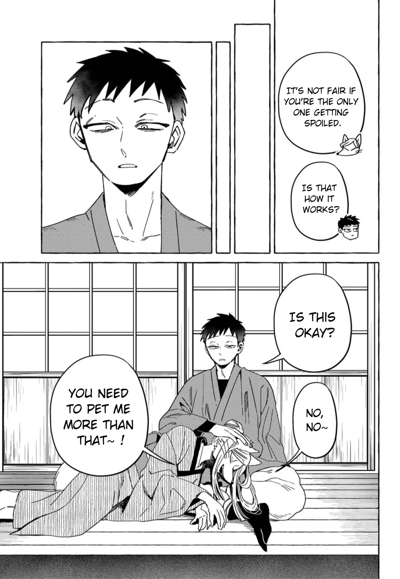 [Iwatobi Neko] Fox-faced Couple Komen Fuufu 狐面夫婦 Ch. 17-24 [English] - Page 99