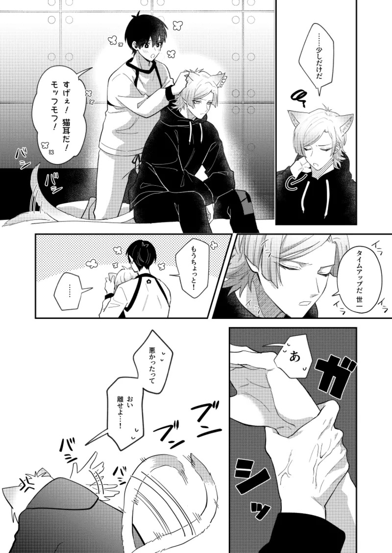 [miao (Enaka)] Neko mo Kedamono nanode - cats are also beasts (Blue Lock) [Digital] - Page 12