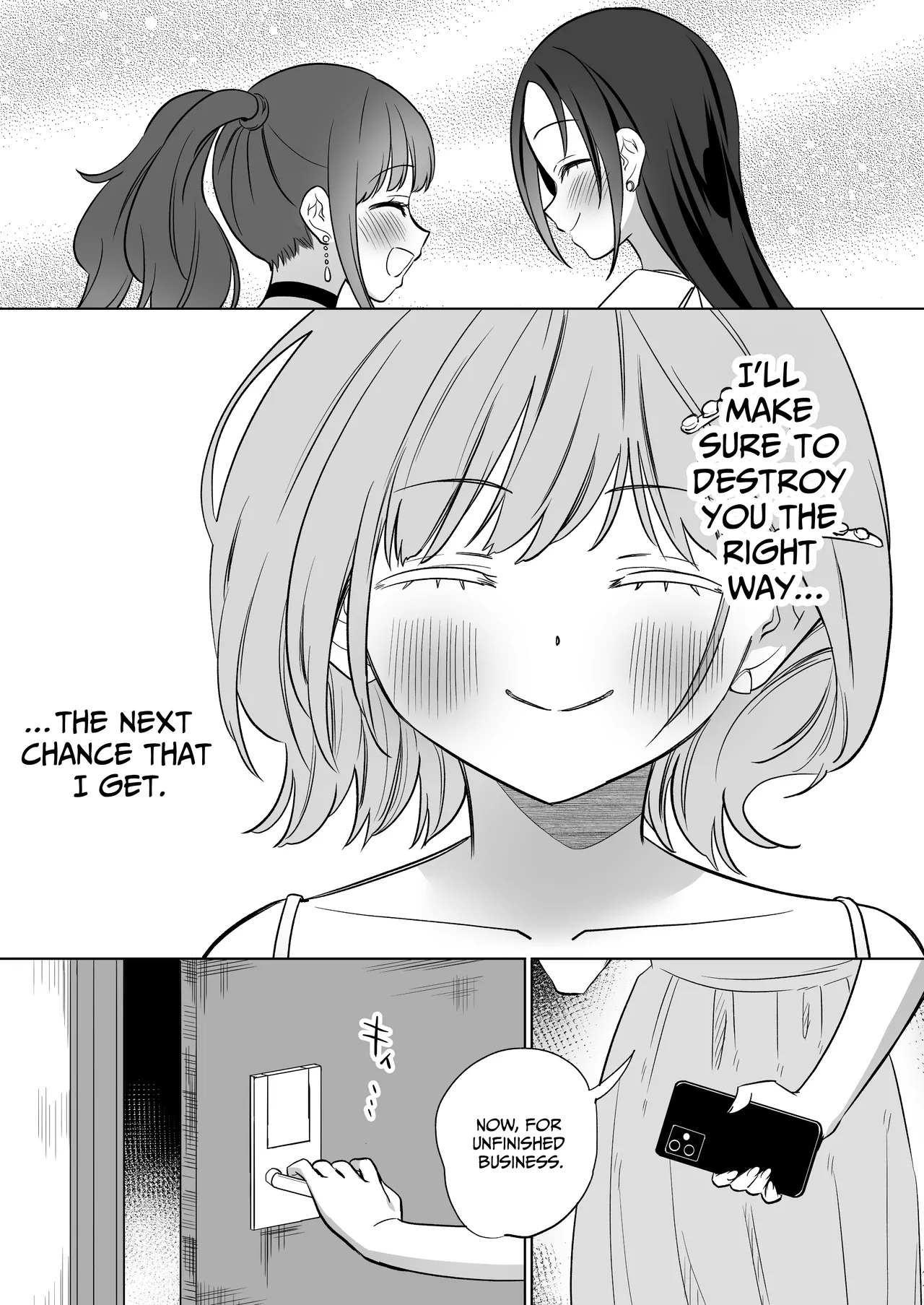 [Gutsutoma (Tachi)] A Sexy Yuri App 3 ~What?! One Of You Isn't Mesmerized!?~ Part 2 [Digital] [English] [IXIA WORKS] - Page 68