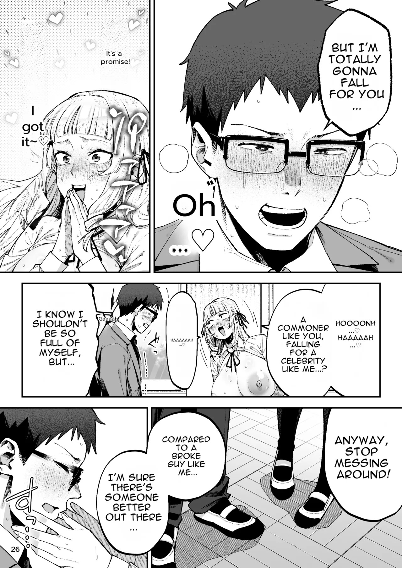 [Gagarin Kichi, Papicolo] Go For It, You Horny Idiot Rich Girl! ~It's Only Natural That a Socialite Like Me Would Have Her Way With a Well-Endowed Commoner!~[English][MTL] - Page 27