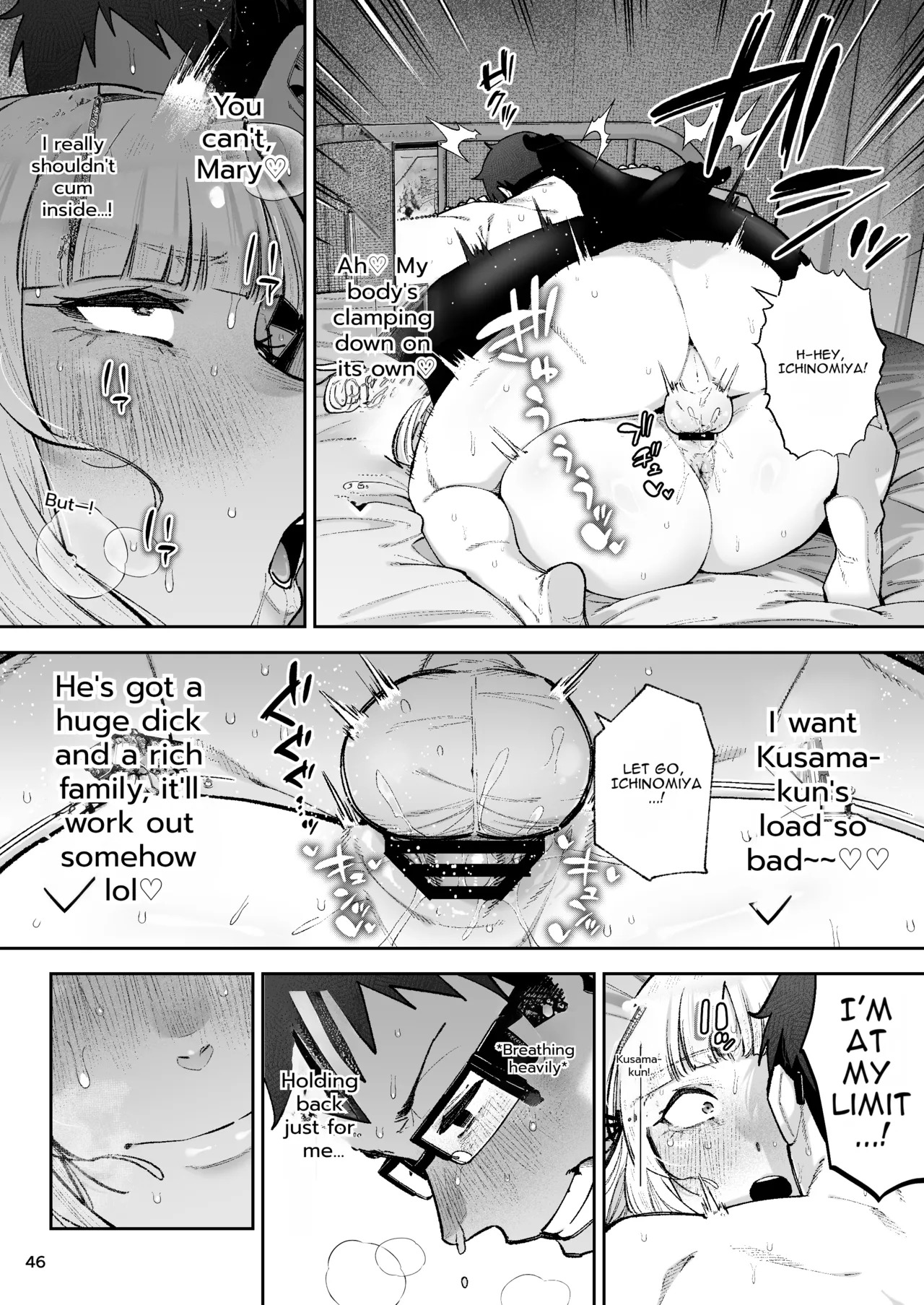 [Gagarin Kichi, Papicolo] Go For It, You Horny Idiot Rich Girl! ~It's Only Natural That a Socialite Like Me Would Have Her Way With a Well-Endowed Commoner!~[English][MTL] - Page 47