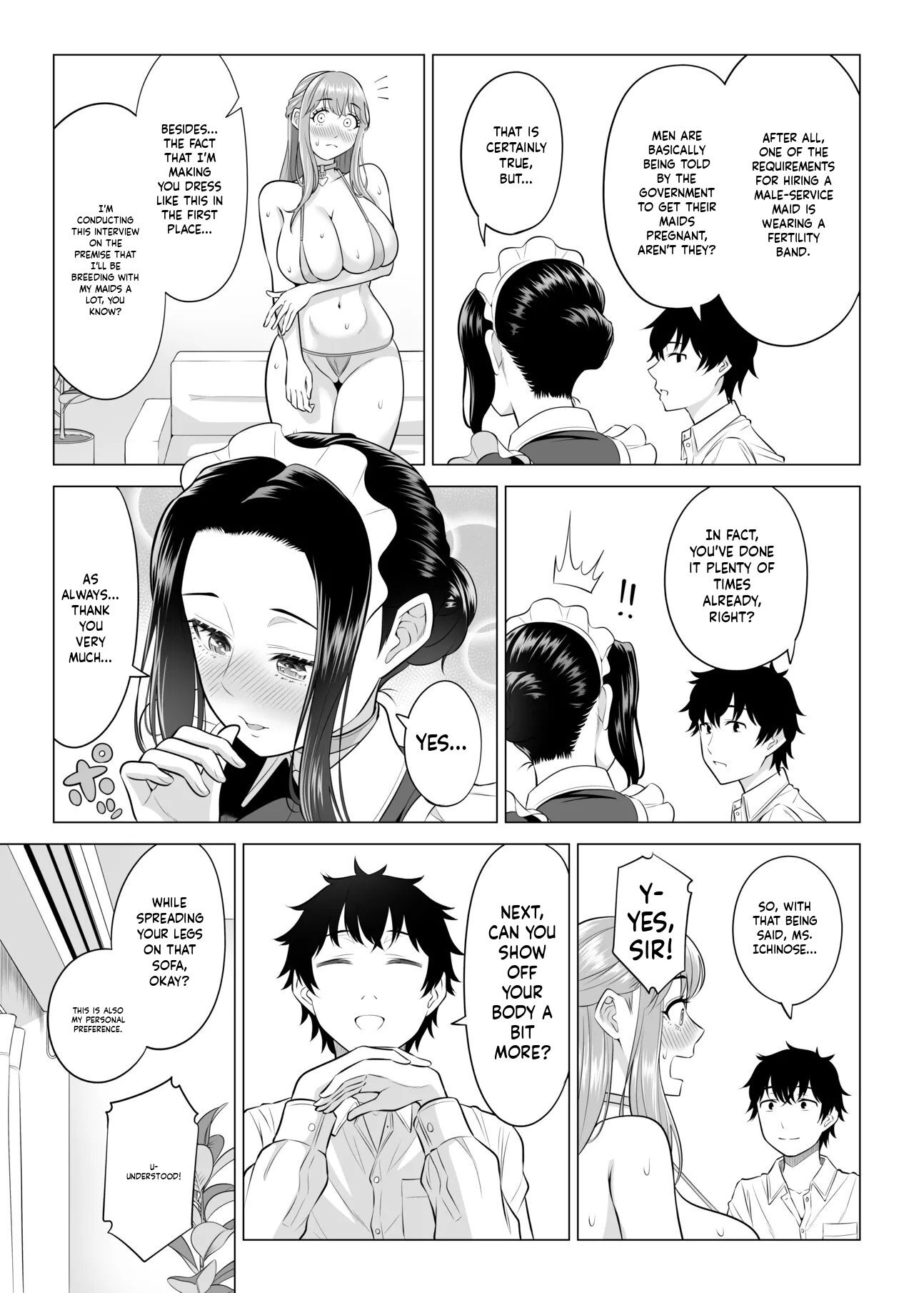 [Date Roku] Dansei ga Kyokutan ni Sukunai Kono Sekai de wa, Seishi wa Kichou na Shigen desu. Sono 3 [English] - Page 12
