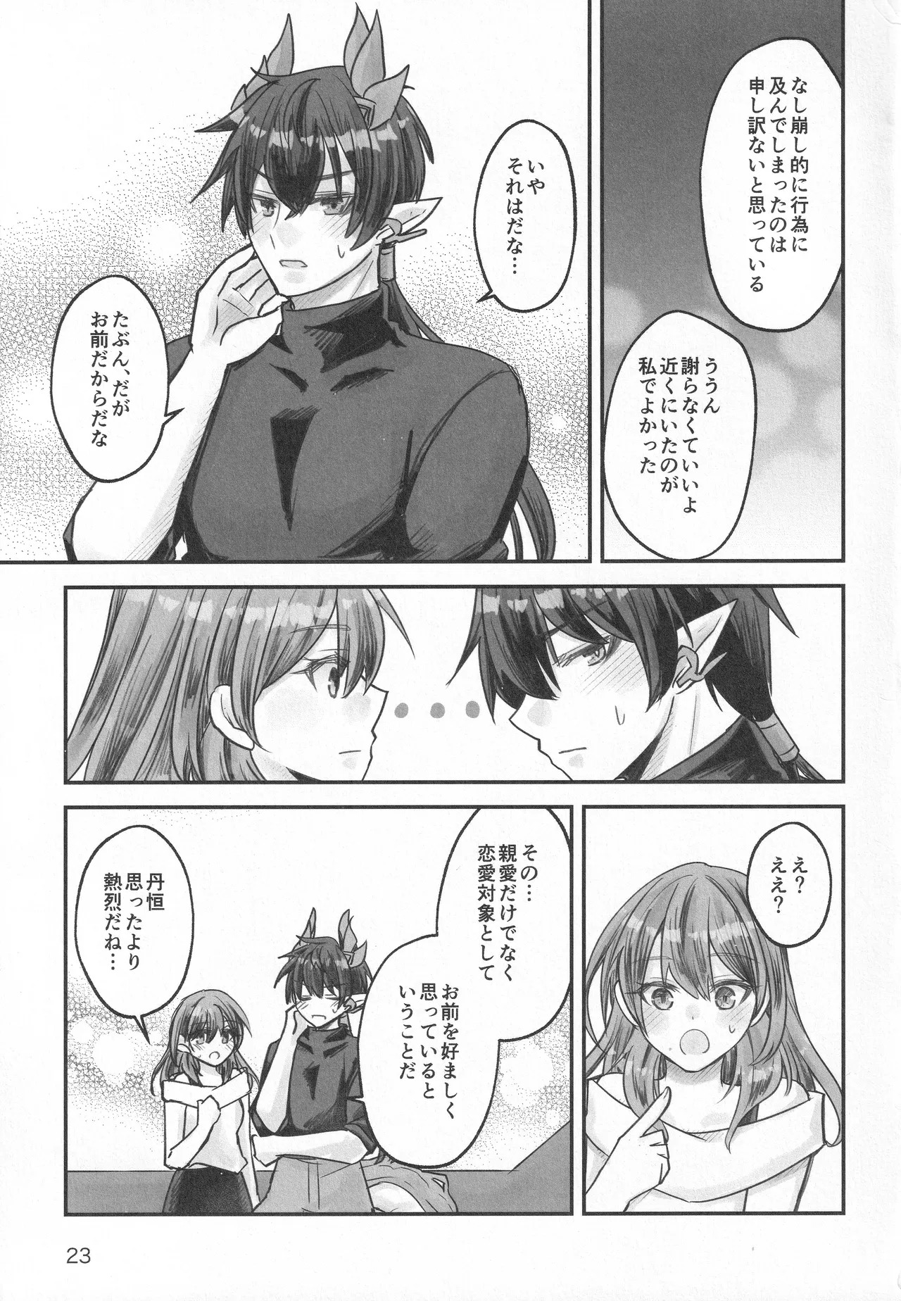 (COMIC CITY SPARK 20) [Ao no Namae (Sakuma Ryou) Reimei ni Tokeru (Honkai: Star Rail) - Page 22