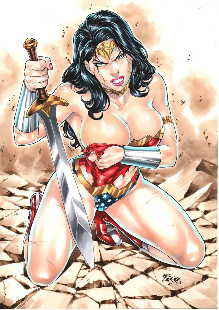 Wonder Woman and others by Fred Benes - Page 10