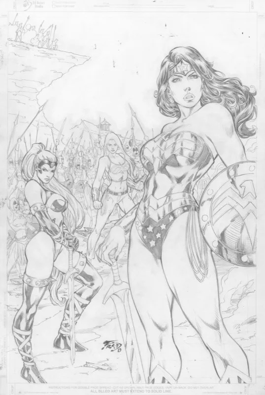 Wonder Woman and others by Fred Benes - Page 9