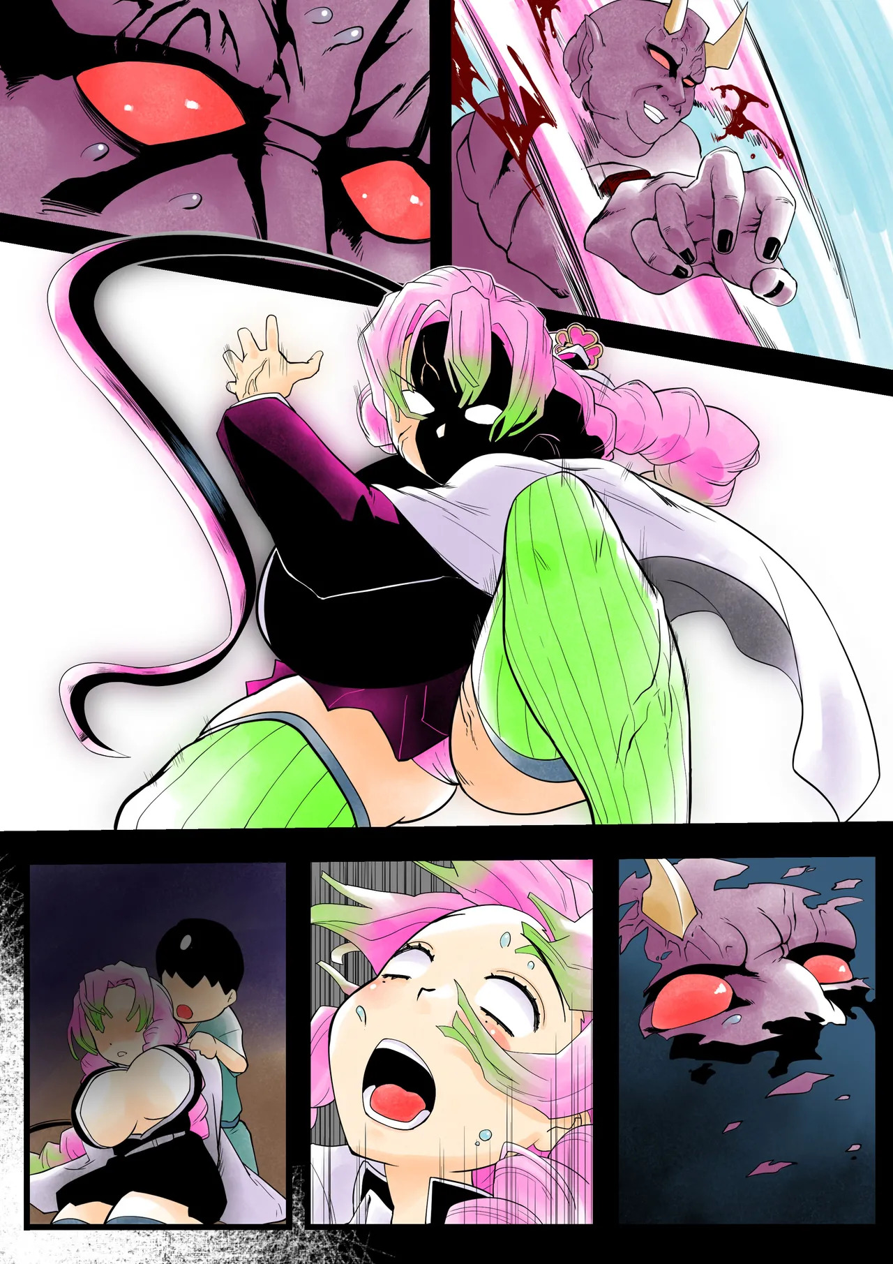 [Shitatattel (Sakata no Lefty)] Insect-born first love, chaotic honey ~Kanroji ●ri nipple fuck insect ○ egg-laying~ - Page 50