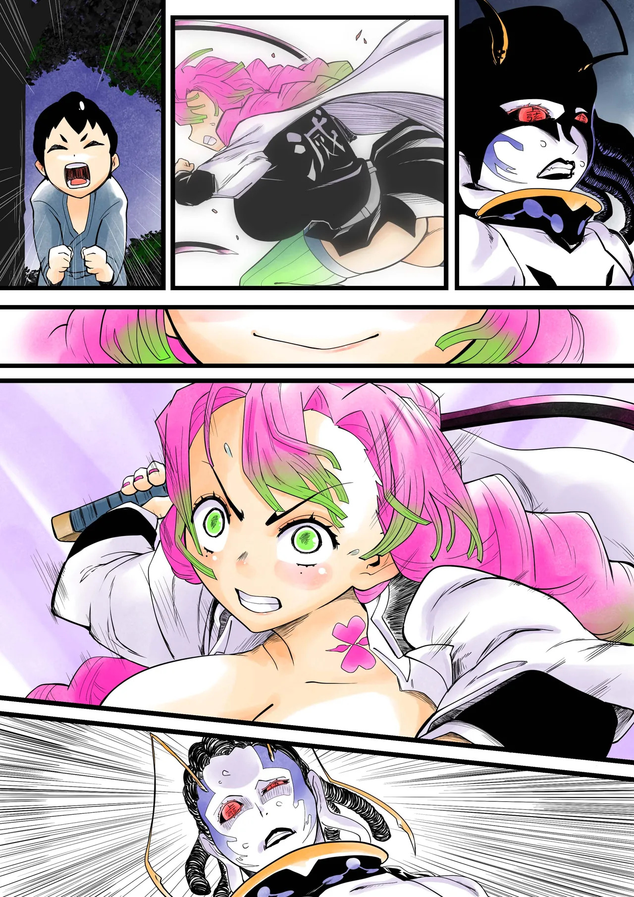 [Shitatattel (Sakata no Lefty)] Insect-born first love, chaotic honey ~Kanroji ●ri nipple fuck insect ○ egg-laying~ - Page 60