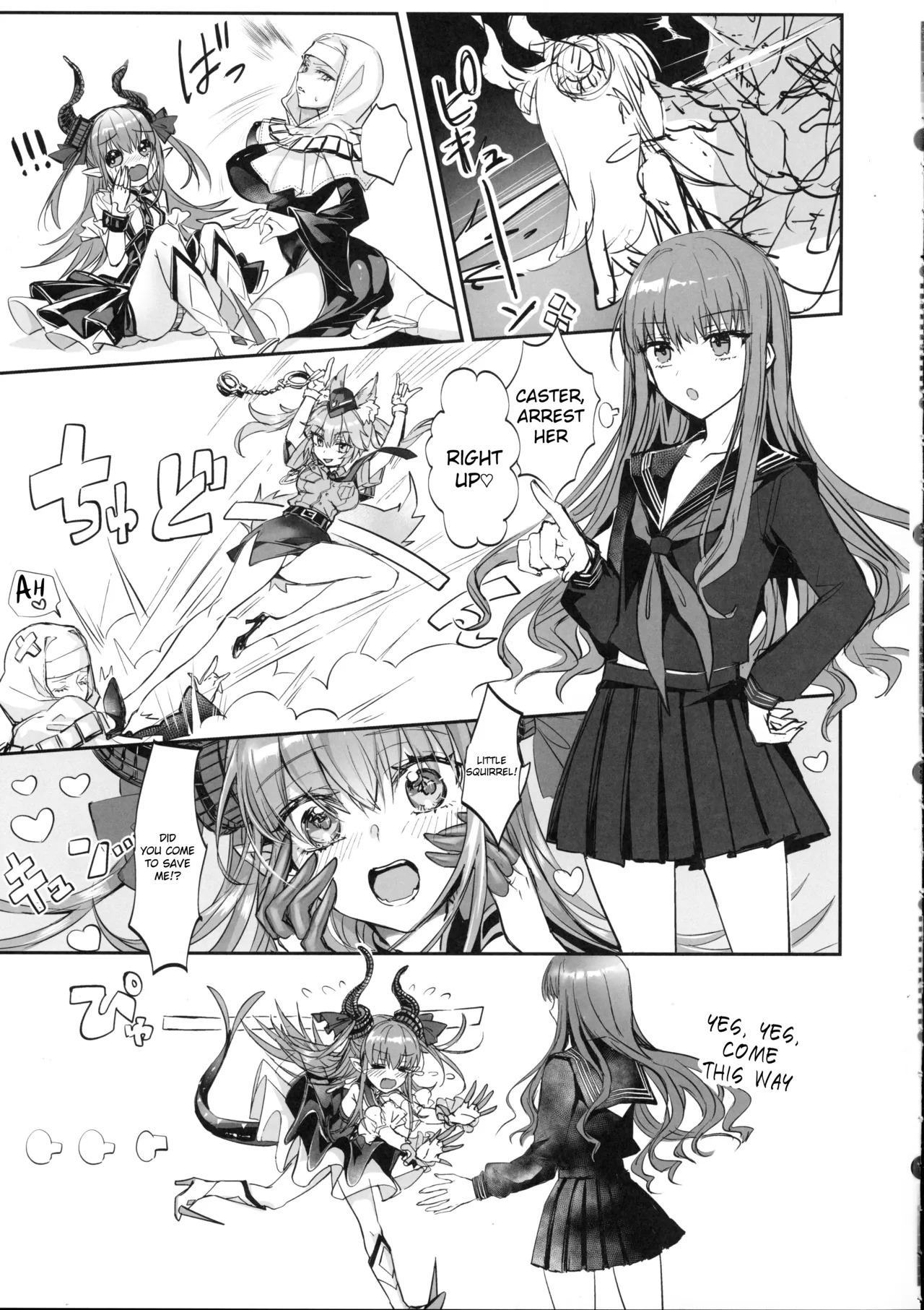 (C107) [3V2Umezakoori70 (Midou Pengin)] Hakuno wa Mujihi na Tsuki no Joou Kanketsu Hen (Fate/Extra) [English] - Page 24