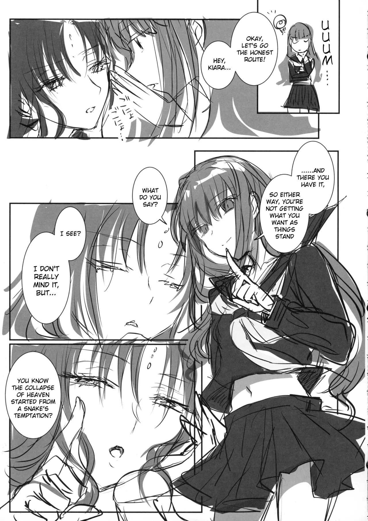 (C107) [3V2Umezakoori70 (Midou Pengin)] Hakuno wa Mujihi na Tsuki no Joou Kanketsu Hen (Fate/Extra) [English] - Page 34