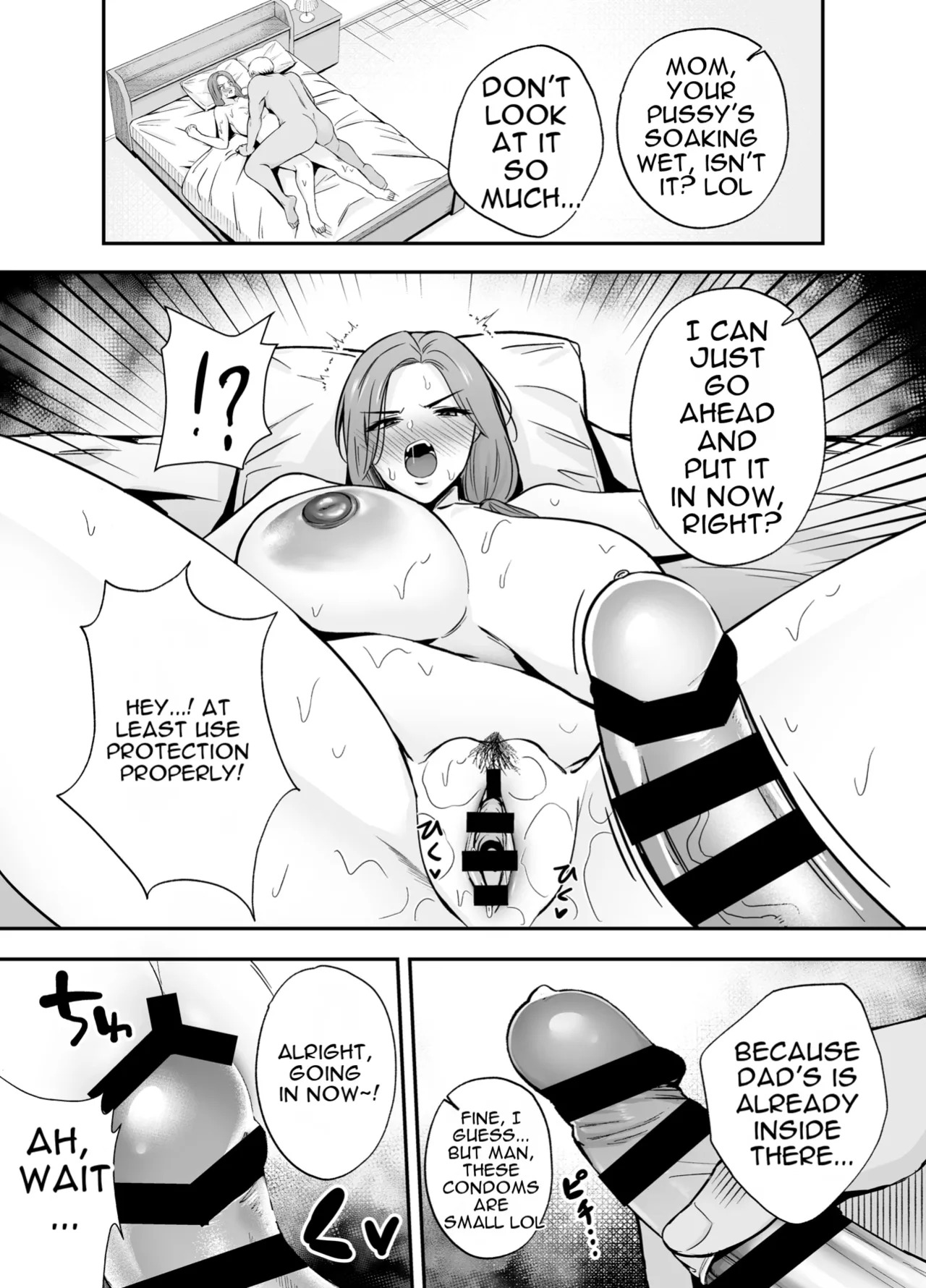 [Ogon Shinshi Club (Kaniguruma)] Fallen Mother ~The Mother Who Gets Slept With by a Playboy Instead of Her Daughter ~ [English][MTL] - Page 13