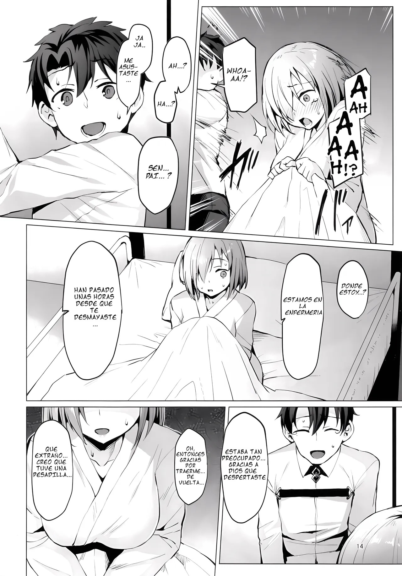 Ashu Jikan Shinden Chaldea - La Pseudo-Singularidad del templo del tiempo ~ [Satou Kuuki] - Page 14