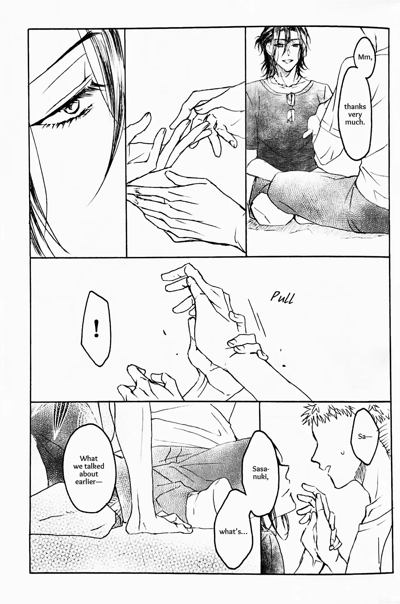 [321 (Mitsui)] Koishi Hada ni Sasanuku Koto Ha | A Whisper For the One I Long For (Touken Ranbu) [English] [mayabird] - Page 12