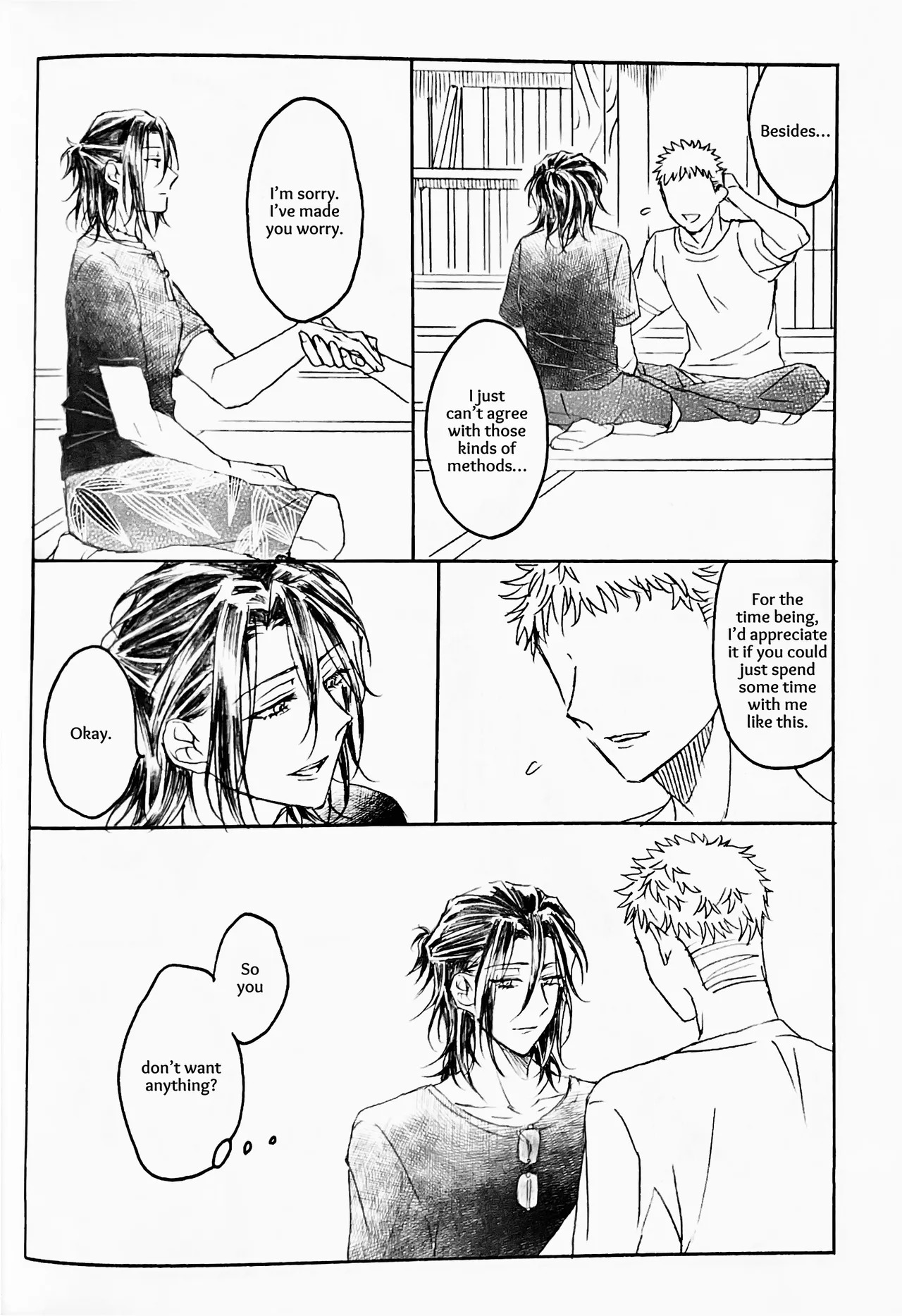 [321 (Mitsui)] Koishi Hada ni Sasanuku Koto Ha | A Whisper For the One I Long For (Touken Ranbu) [English] [mayabird] - Page 17