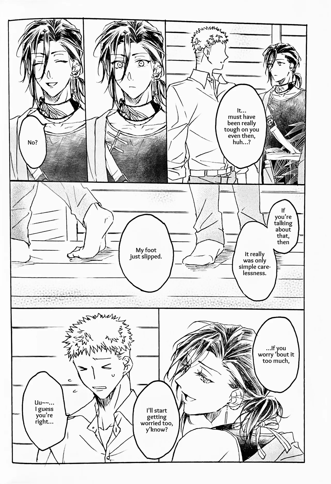 [321 (Mitsui)] Koishi Hada ni Sasanuku Koto Ha | A Whisper For the One I Long For (Touken Ranbu) [English] [mayabird] - Page 23