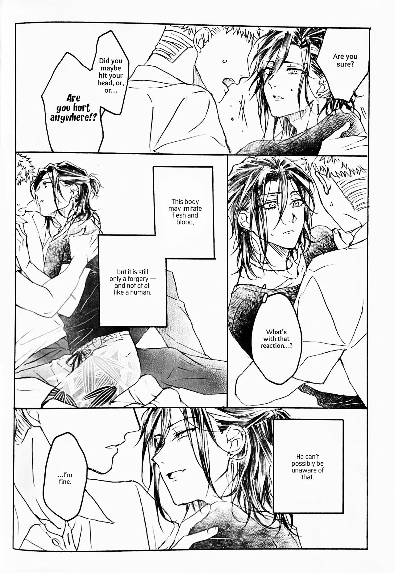 [321 (Mitsui)] Koishi Hada ni Sasanuku Koto Ha | A Whisper For the One I Long For (Touken Ranbu) [English] [mayabird] - Page 29