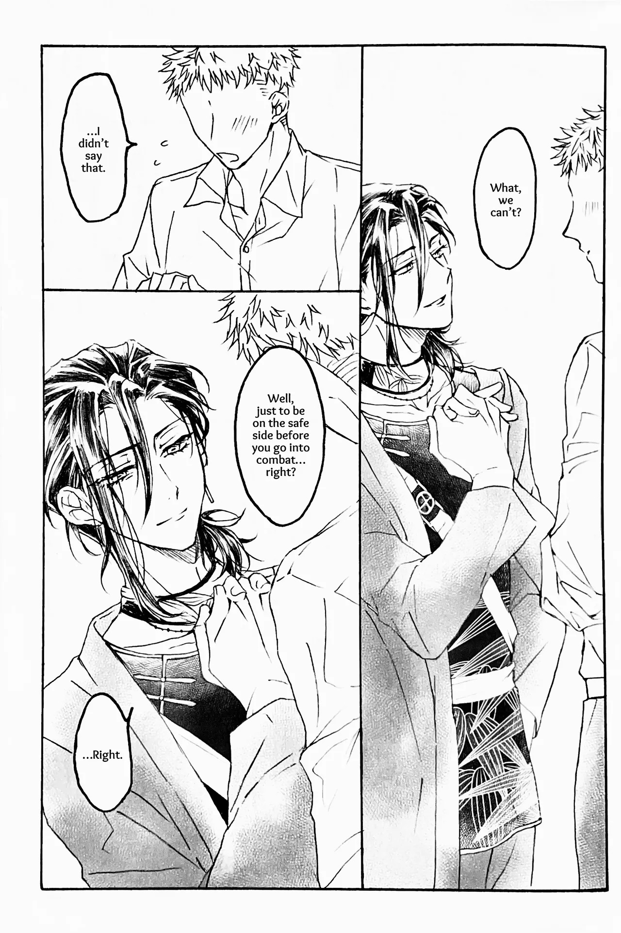 [321 (Mitsui)] Koishi Hada ni Sasanuku Koto Ha | A Whisper For the One I Long For (Touken Ranbu) [English] [mayabird] - Page 34