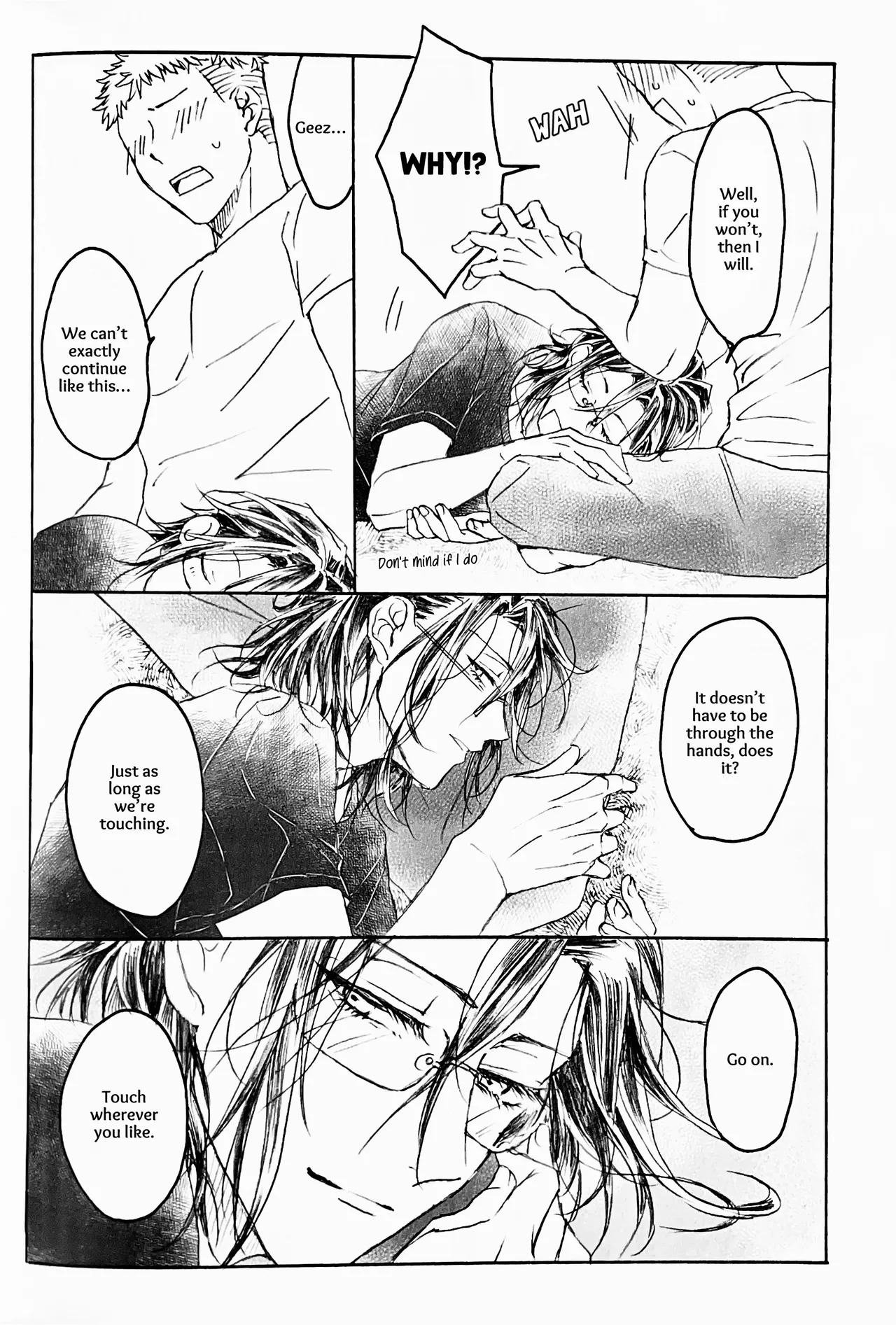 [321 (Mitsui)] Koishi Hada ni Sasanuku Koto Ha | A Whisper For the One I Long For (Touken Ranbu) [English] [mayabird] - Page 39