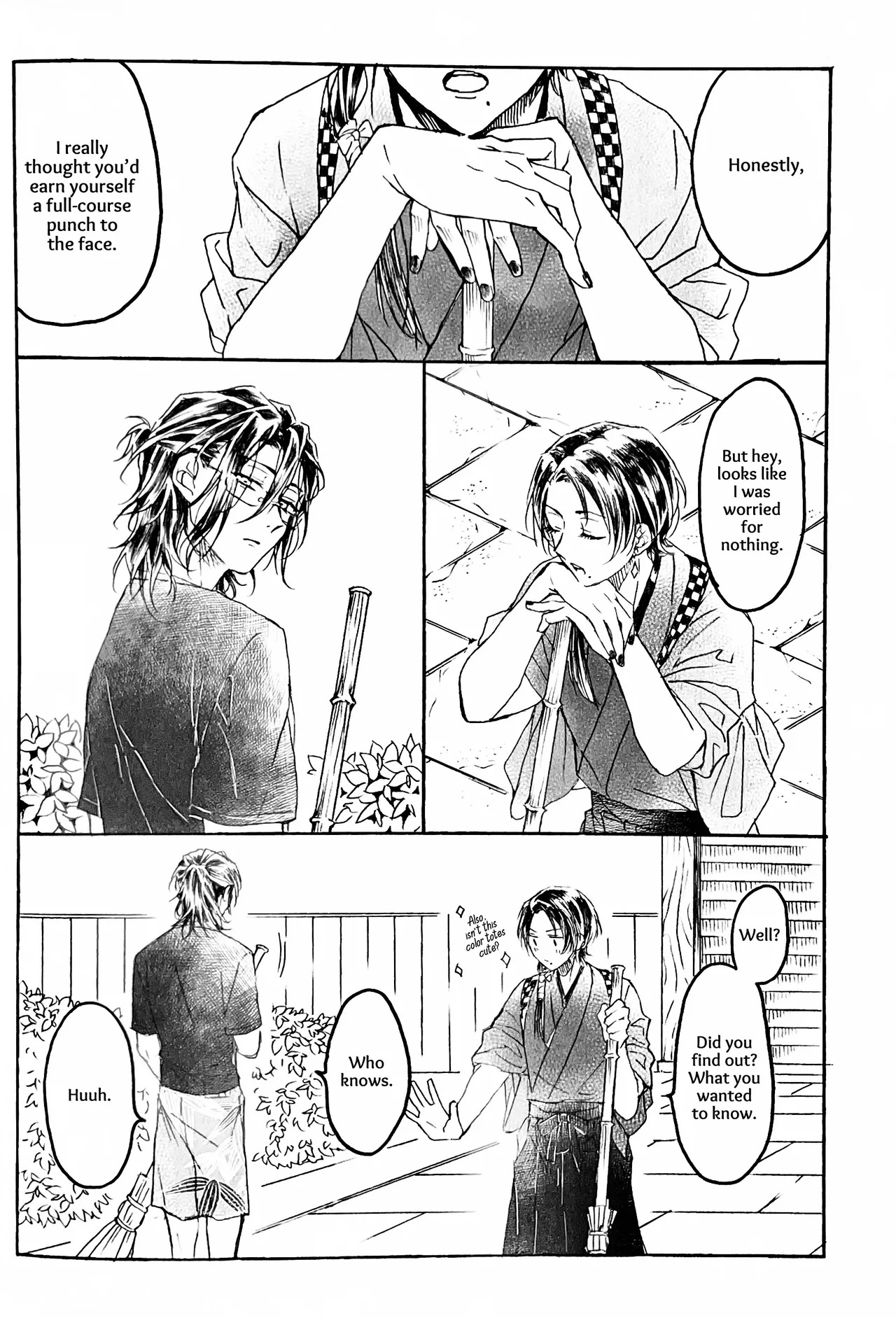 [321 (Mitsui)] Koishi Hada ni Sasanuku Koto Ha | A Whisper For the One I Long For (Touken Ranbu) [English] [mayabird] - Page 52