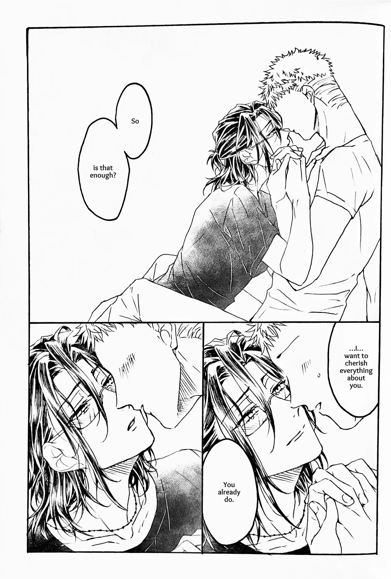 [321 (Mitsui)] Koishi Hada ni Sasanuku Koto Ha | A Whisper For the One I Long For (Touken Ranbu) [English] [mayabird] - Page 67