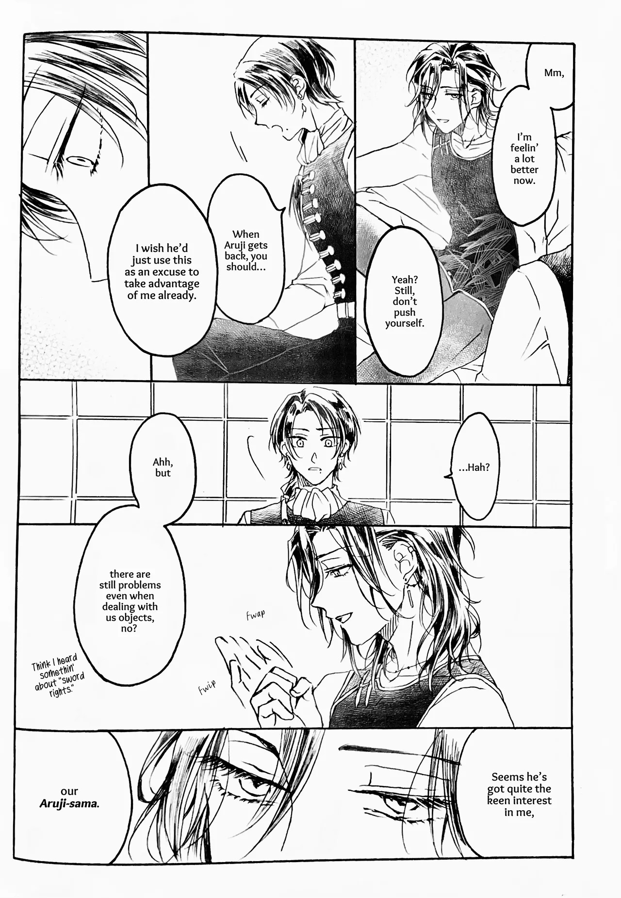 [321 (Mitsui)] Koishi Hada ni Sasanuku Koto Ha | A Whisper For the One I Long For (Touken Ranbu) [English] [mayabird] - Page 7