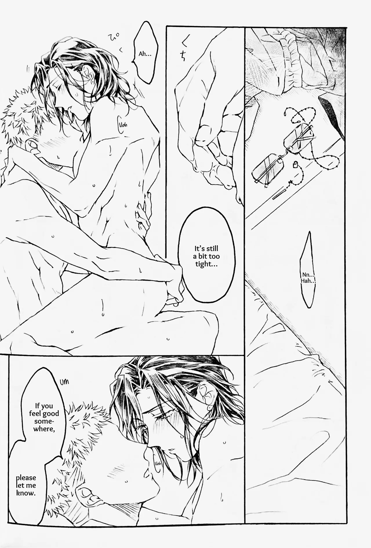 [321 (Mitsui)] Koishi Hada ni Sasanuku Koto Ha | A Whisper For the One I Long For (Touken Ranbu) [English] [mayabird] - Page 75