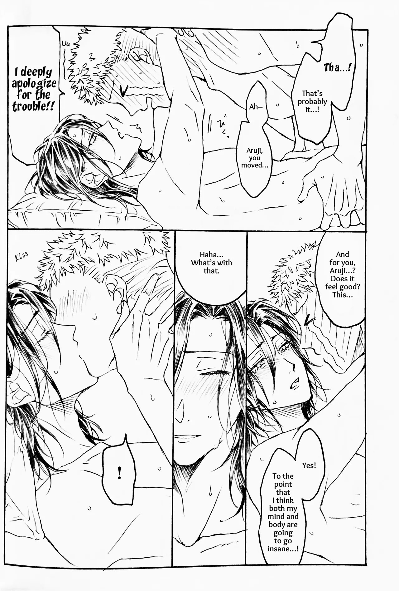 [321 (Mitsui)] Koishi Hada ni Sasanuku Koto Ha | A Whisper For the One I Long For (Touken Ranbu) [English] [mayabird] - Page 81