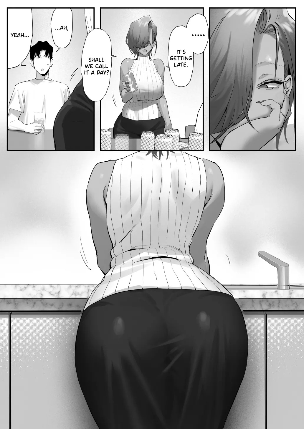 [Genkai Hatsudensho (Nakamo)] Onna Gal Joushi to Furin suru Hanashi 5 | Having an Affair with My Blonde Bombshell Boss – Part 5 [English] [SDTLs] - Page 54