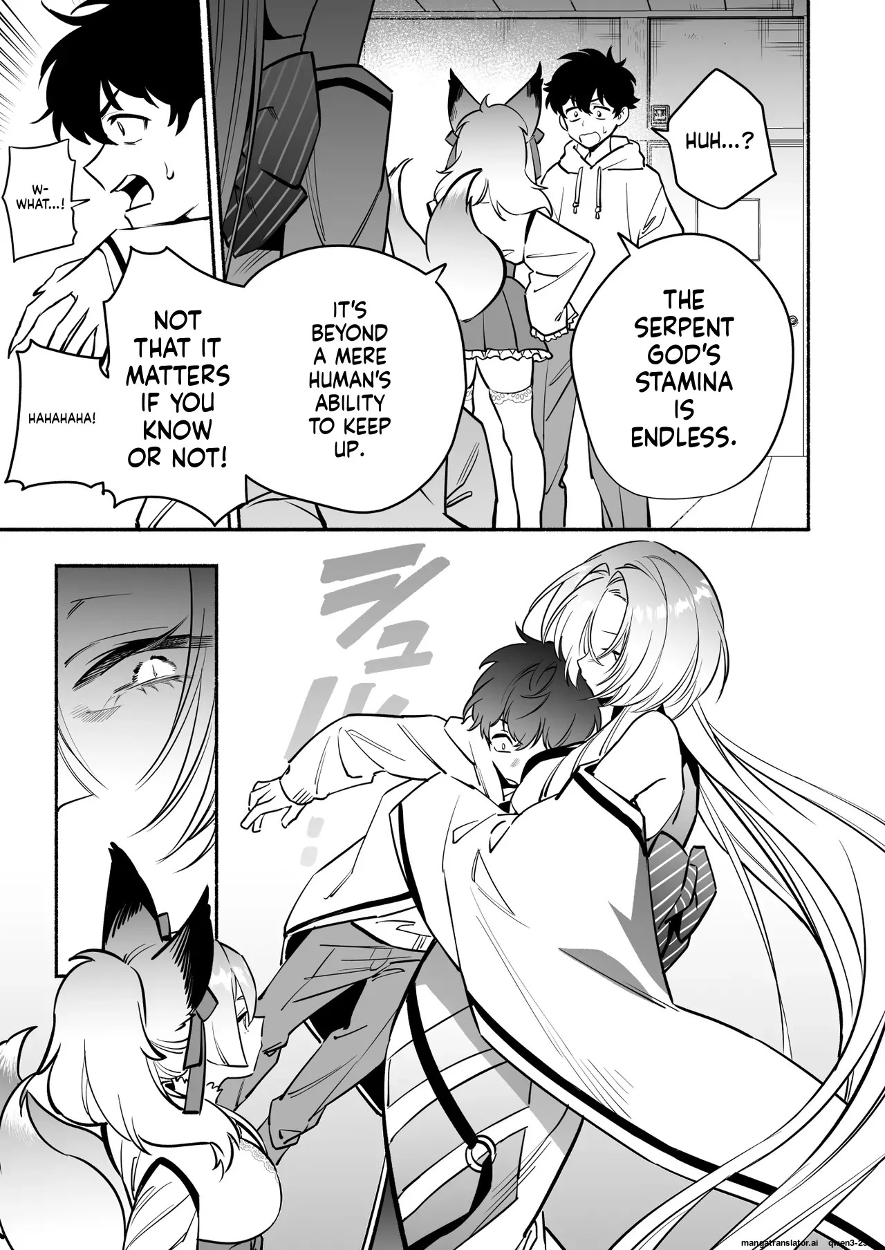 [Momofes (Oki Nagomi, Buki)] Hebigamisama ni Miirarete 2 [English] [SCANMTL] [Digital] - Page 9