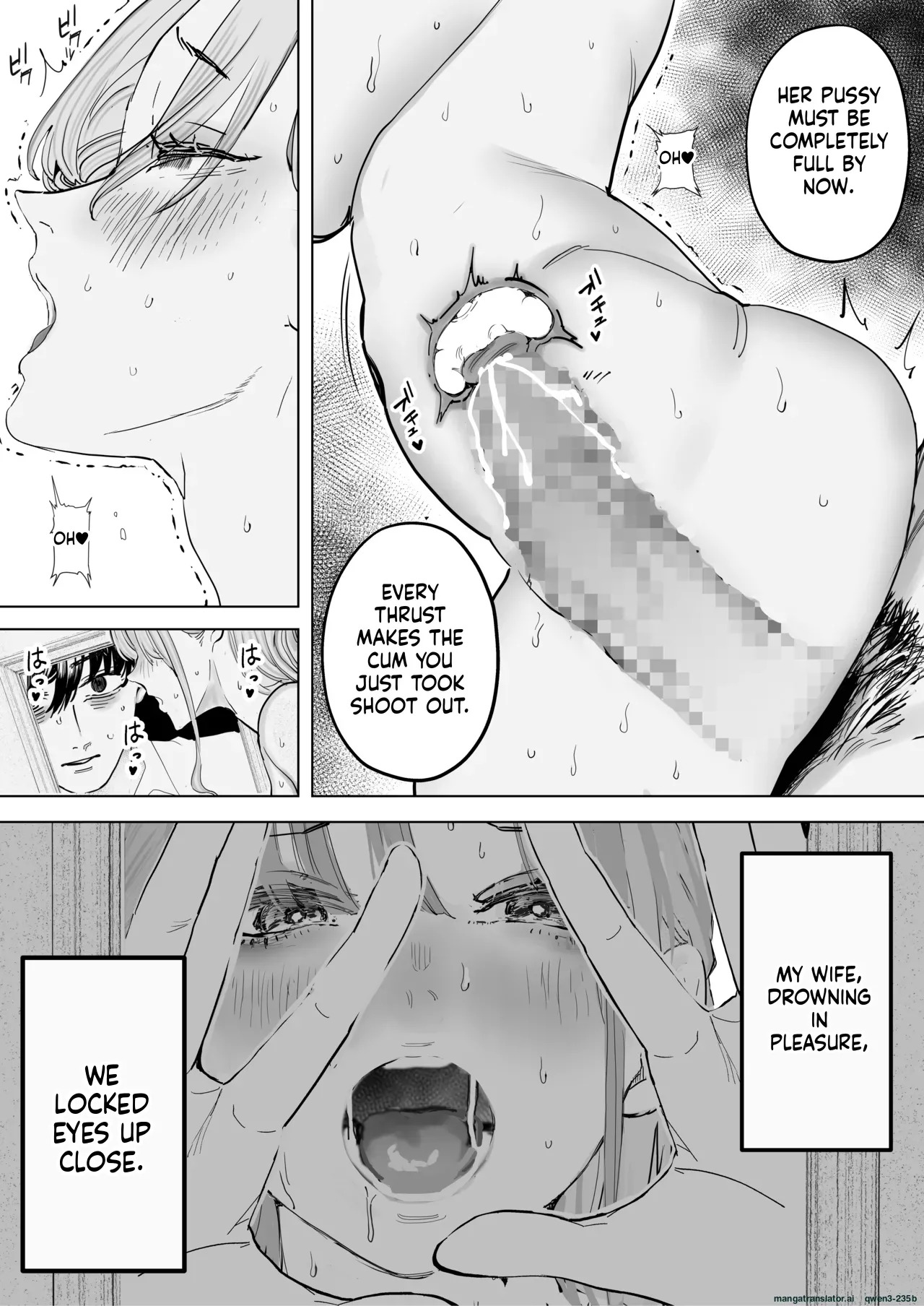 [September (Sanku)] Boku wa Tsuma ga Netorare Nando mo Ikasareru Sugata o Mitsuzuketa. 4 - Page 33