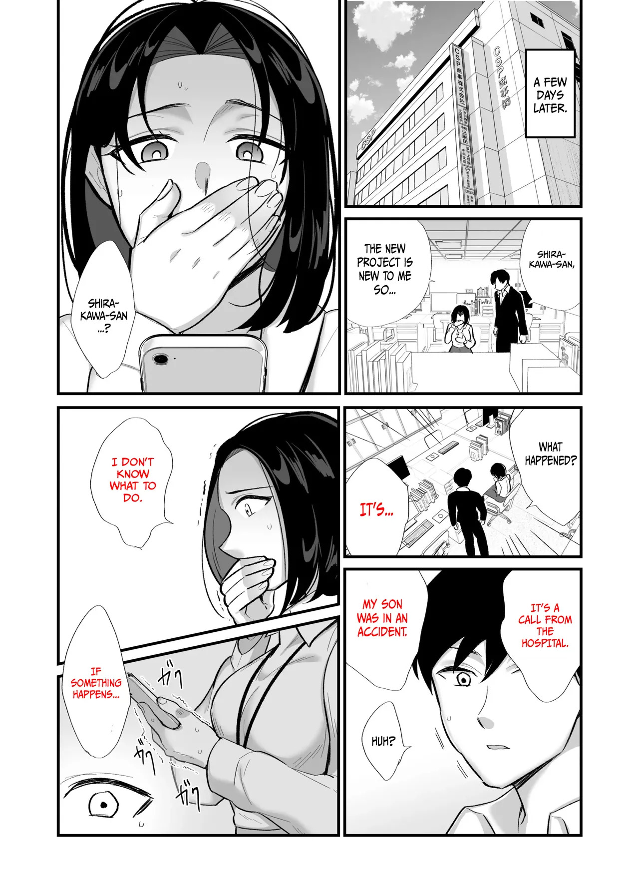 Dirty and Passionate Sex with a Single Mother 1 - Page 9