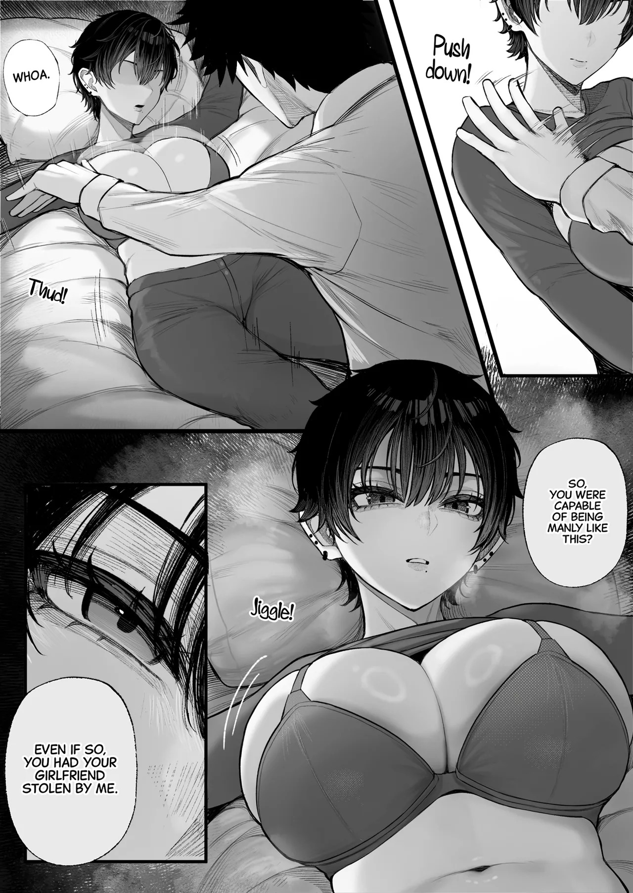 [Kurukuru] Cool-kei Dansou Onna ni Kanojo Netorareta kara, Wakarasete Yatta[YonaScans][English] - Page 13