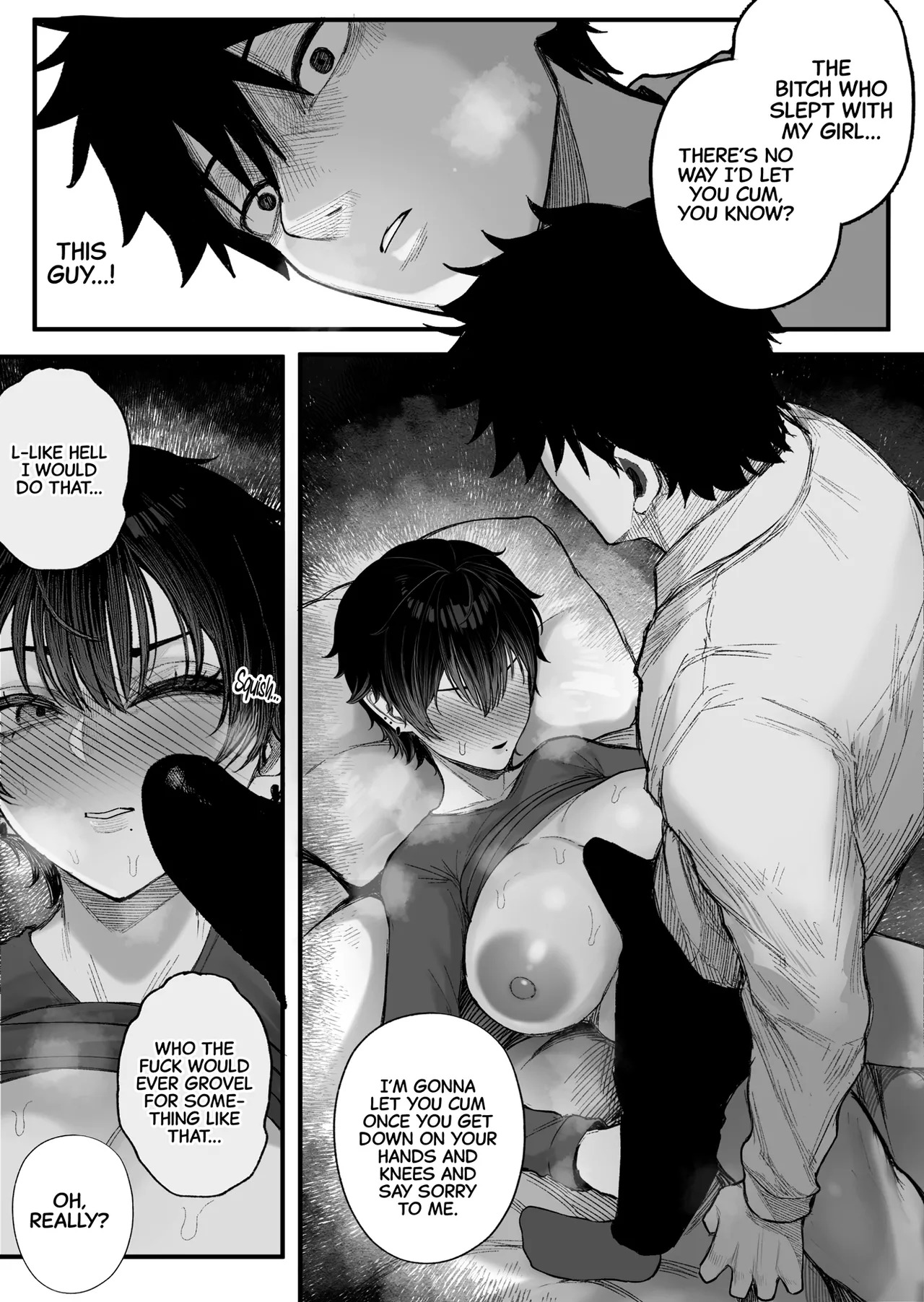 [Kurukuru] Cool-kei Dansou Onna ni Kanojo Netorareta kara, Wakarasete Yatta[YonaScans][English] - Page 22