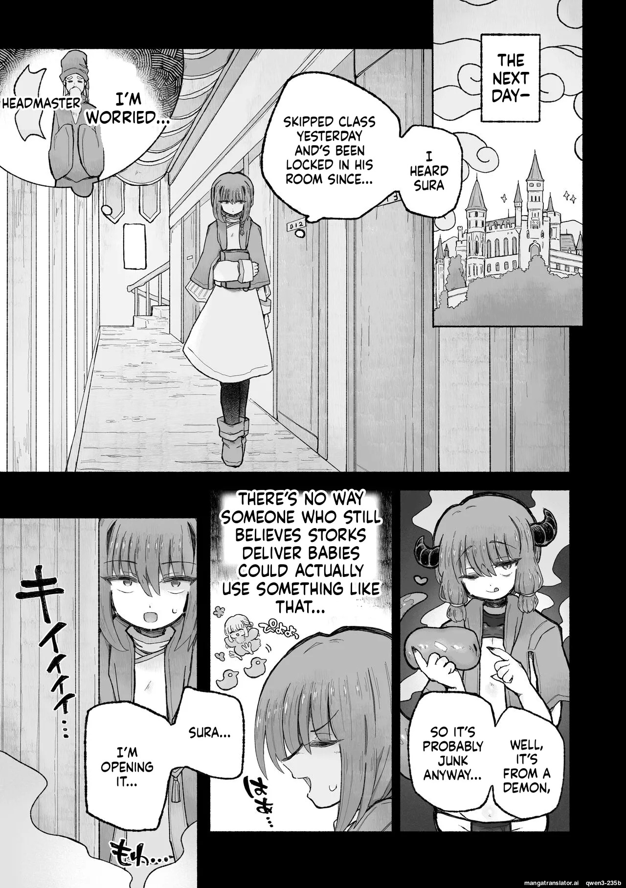 [Arijigoku (sandbox)] Kyosei no noroi de tensai majutsu-shi kanraku ♪ 〜futari matomete maō chinpo de kenzoku-ka ~tsu!〜 (SCANMTL) - Page 11