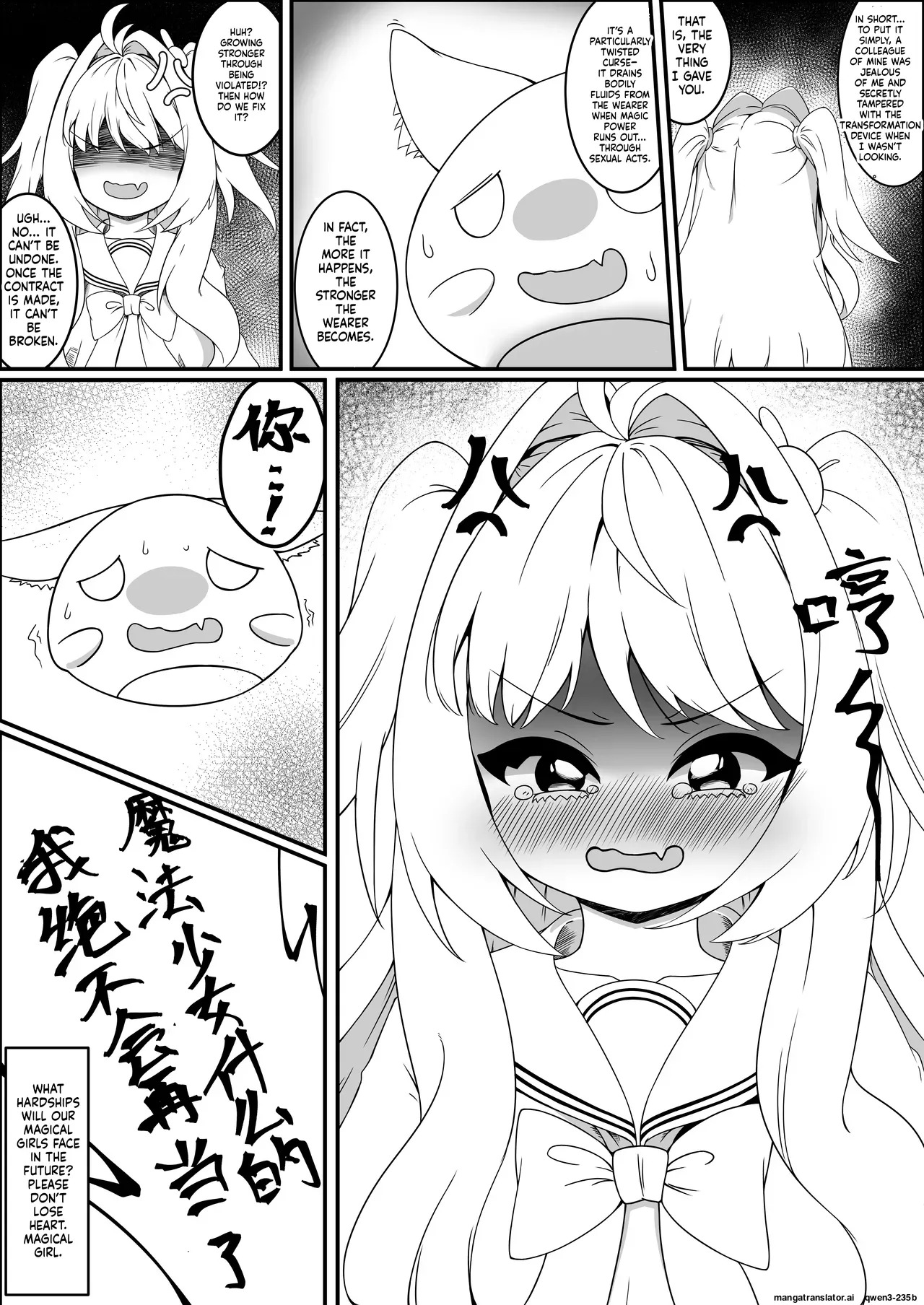 [Anission (Hoshinoya)] Ero-kei Mahou Shoujo J-kei ~Shokushu-fuku no Kousoku Choukyou~ [English] [SCANMTL] [Digital] - Page 32