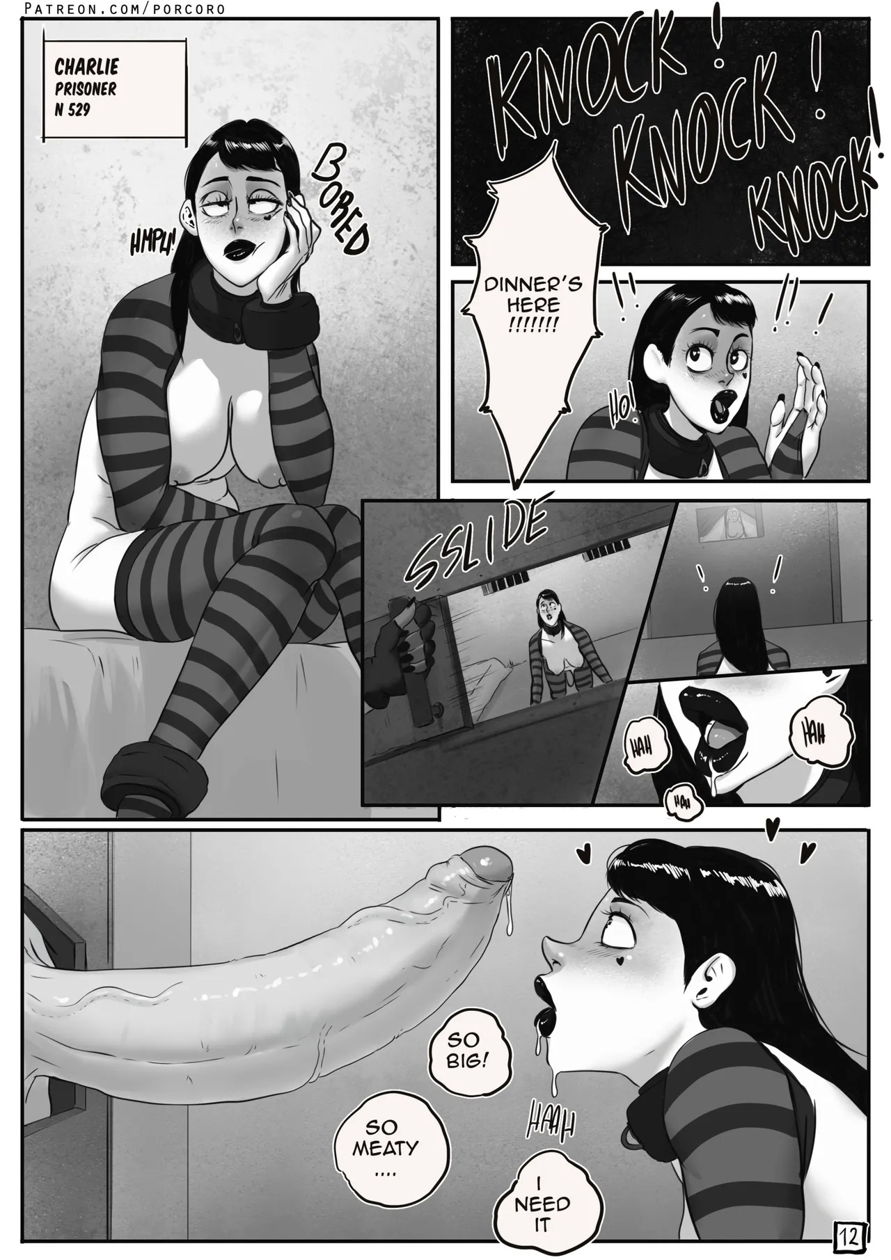 [Porcoro] Bimbo Prison [English] - Page 12