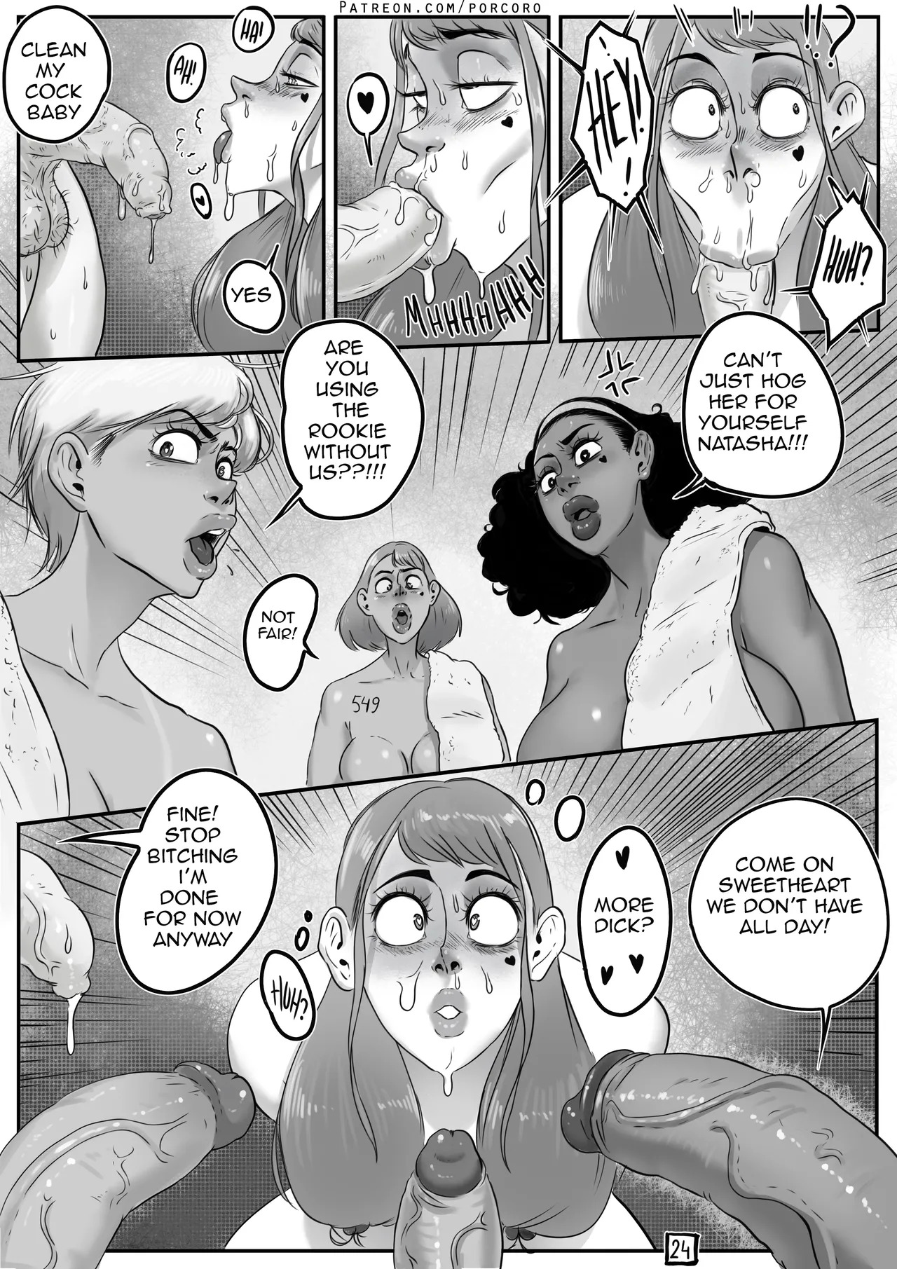 [Porcoro] Bimbo Prison [English] - Page 24
