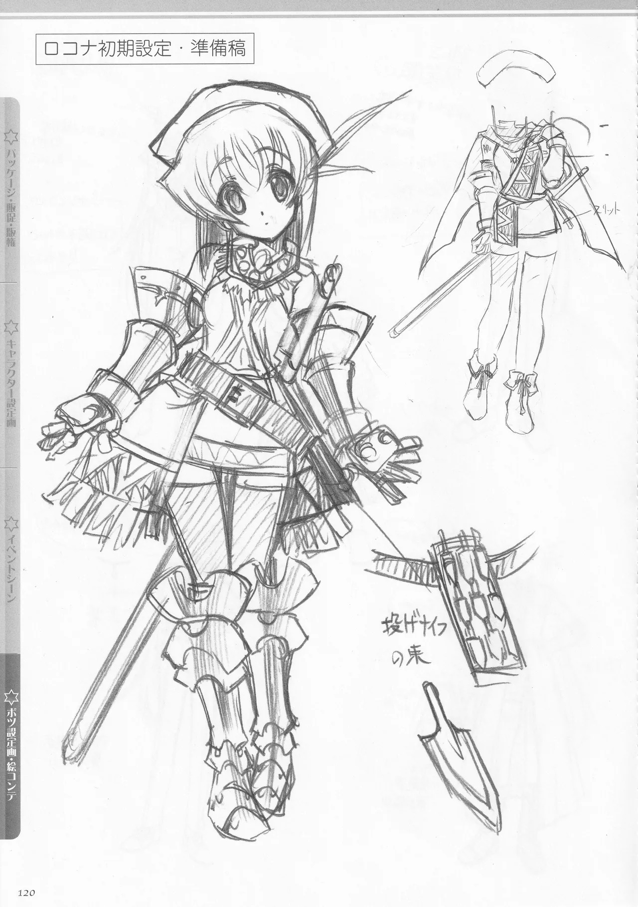 [AXL] Princess Frontier Rough Genga Collection - Page 121