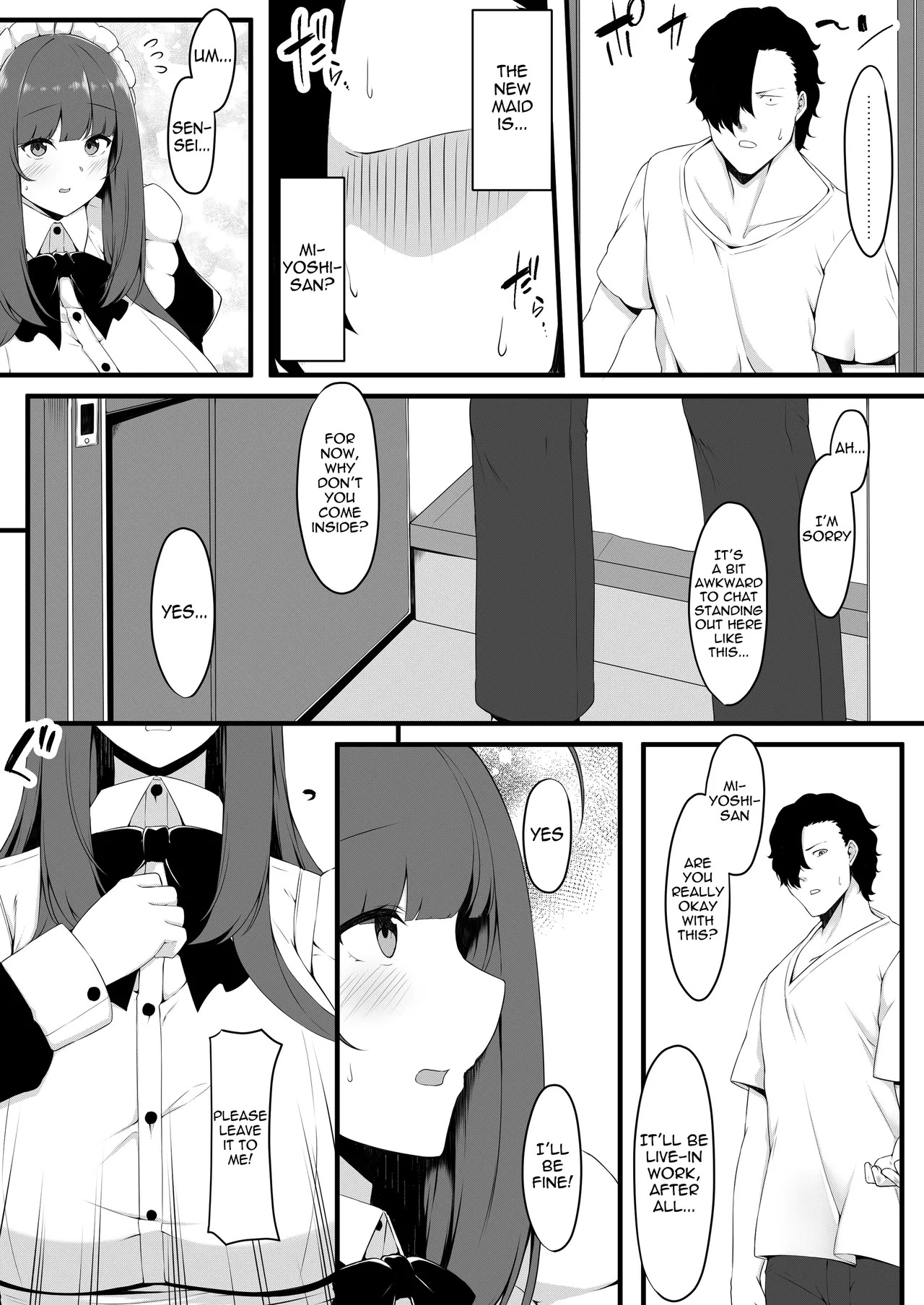[Script Garden (Arashiki Mamizu)] Oshiego Maid no Renai Jijou - Maid Student Romantic relationship circumstance [English] [meganekun_tl] [Digital] - Page 11