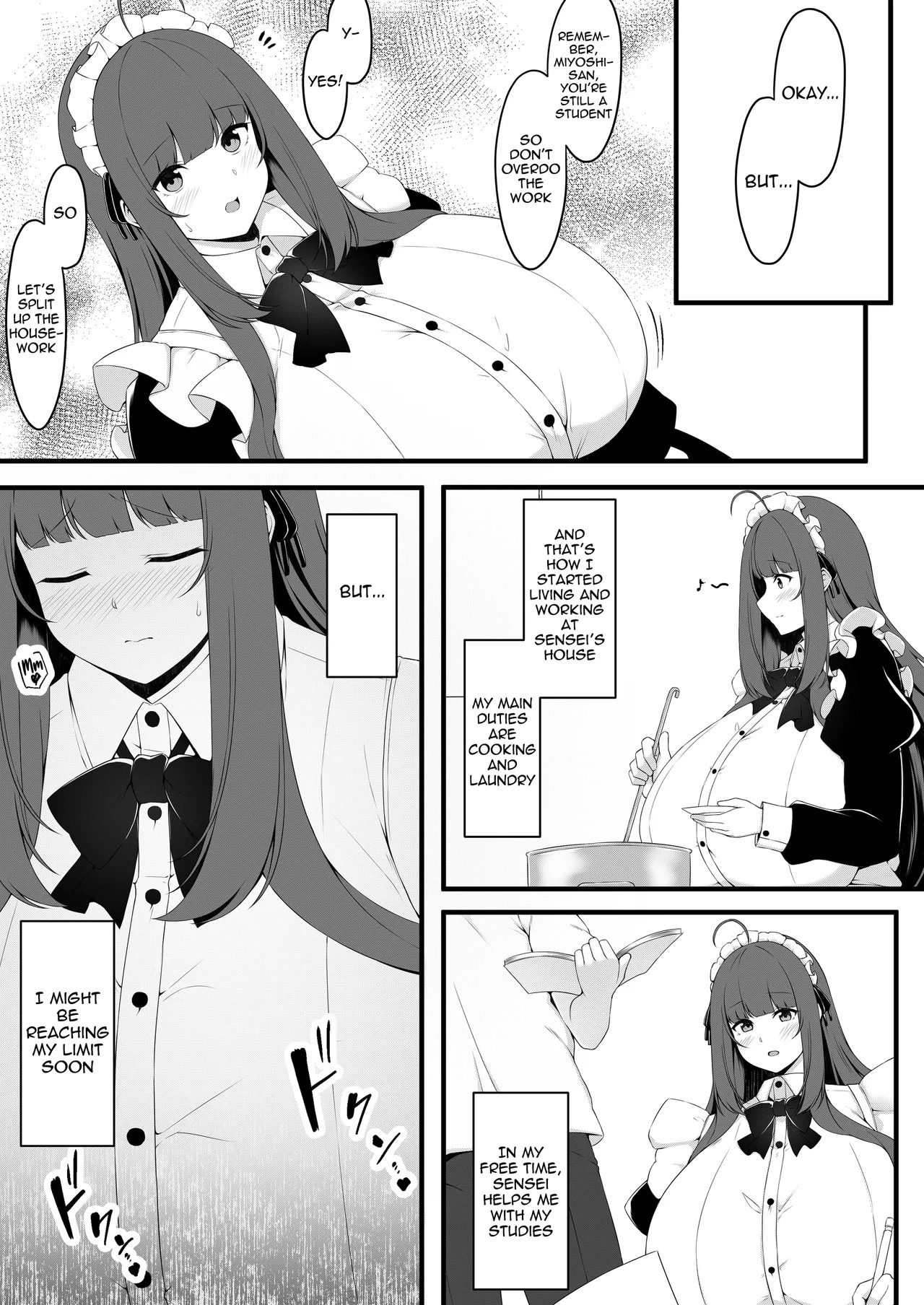[Script Garden (Arashiki Mamizu)] Oshiego Maid no Renai Jijou - Maid Student Romantic relationship circumstance [English] [meganekun_tl] [Digital] - Page 12