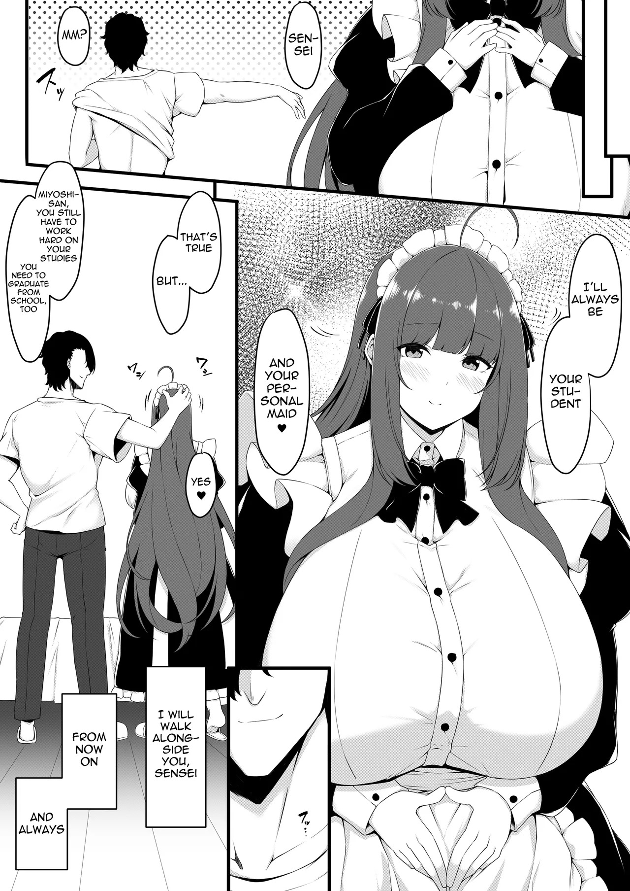 [Script Garden (Arashiki Mamizu)] Oshiego Maid no Renai Jijou - Maid Student Romantic relationship circumstance [English] [meganekun_tl] [Digital] - Page 29